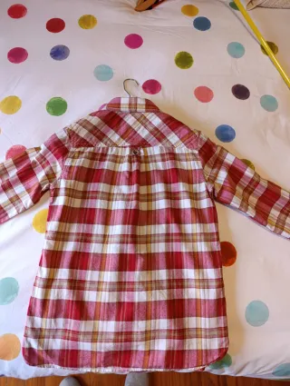 Camisa cuadros Tommy Hilfiger mujer Talla S