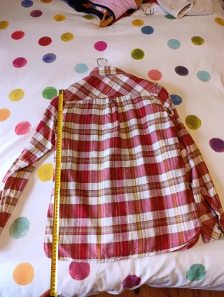 Camisa cuadros Tommy Hilfiger mujer Talla S