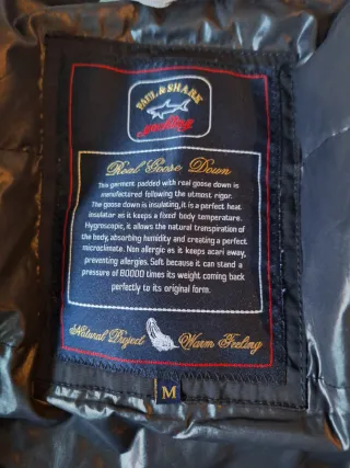 Parka Paul & Shark Azul Talla XL