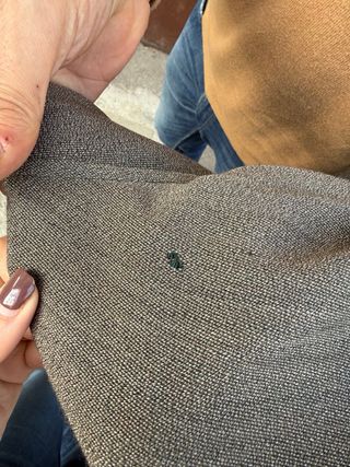 cappotto da uomo Gerani lana grigio vintage trench