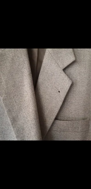 Americana hombre gris