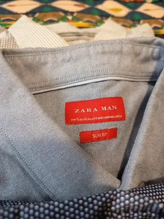 Lote 6 Camisas Vestir Hombre XL (Formula, Zara,