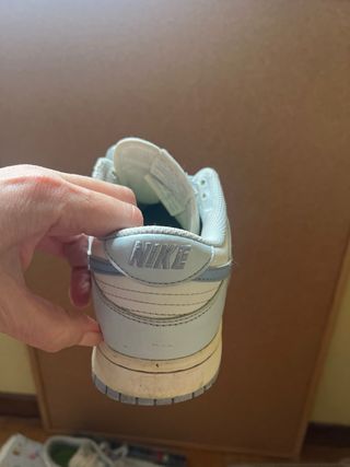 Zapatillas Nike Dunk Low Azul Blanco