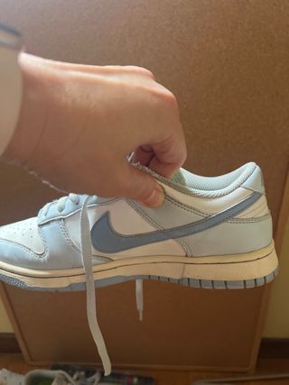 Zapatillas Nike Dunk Low Azul Blanco