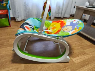 Hamaca para bebé con diseño de animales