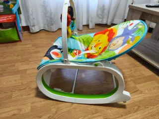 Hamaca para bebé con diseño de animales