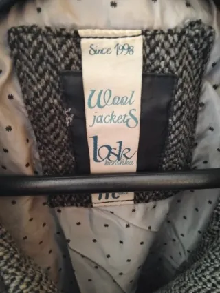 Giacca donna lana grigia