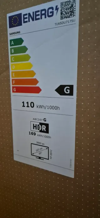 Televisor Samsung 65 Negro