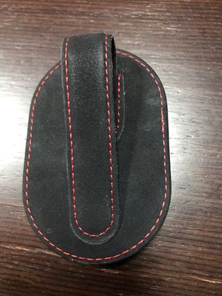 Portapapeles cuero con clip