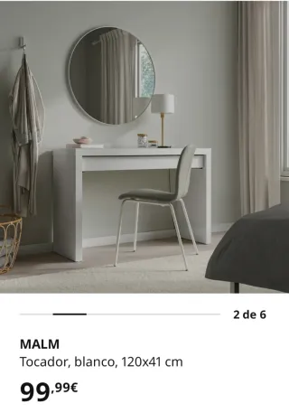 Tocador Ikea Blanco