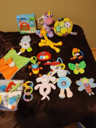 Lote juguetes bebé varios