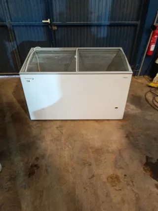 Congelador horizontal cristal