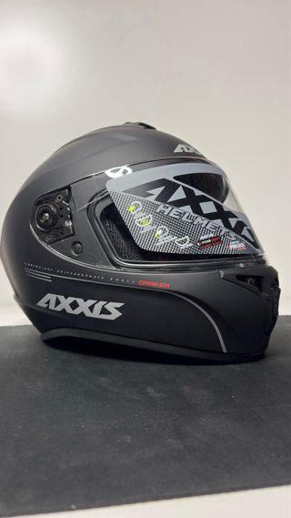 : Casco Moto Axxis Draken S V.2 Negro Mate S