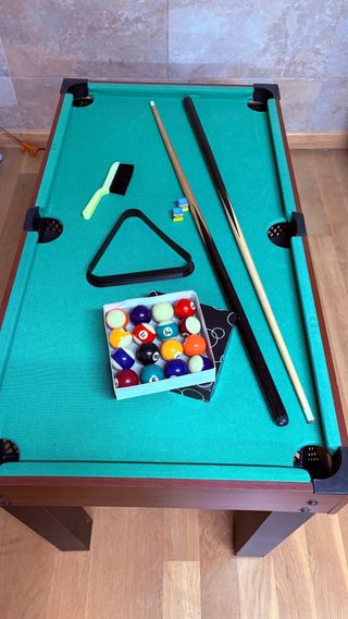 Futbolín mesa multijuegos