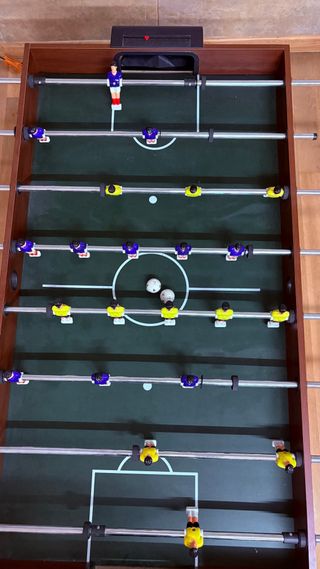 Futbolín mesa multijuegos