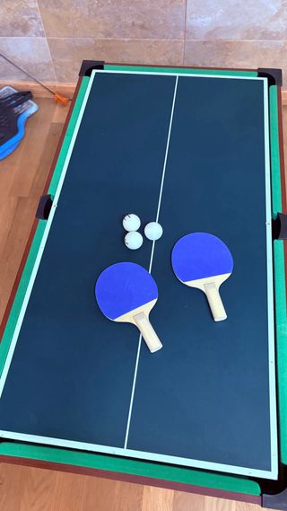 Futbolín mesa multijuegos