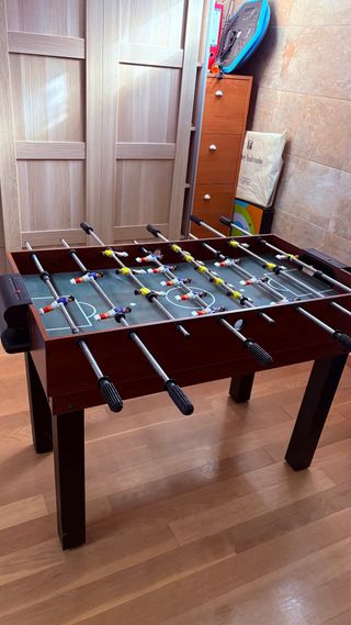 Futbolín mesa multijuegos