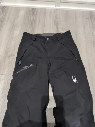 Pantalón esquí Spyder Talla 12 Negro