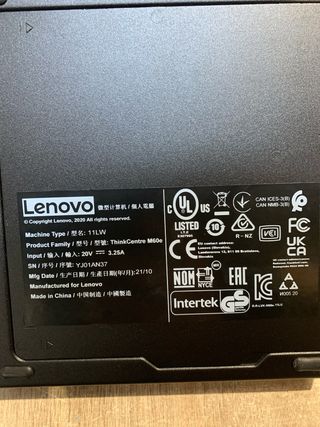 Lenovo ThinkCentre M60E Mini PC
