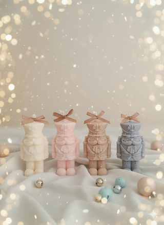 Vela artesanal Cascanueces Navidad