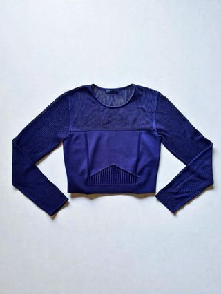 Suéter corto GUESS manga larga