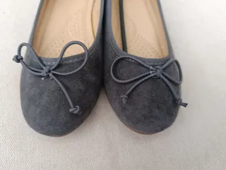 Manoletinas niña T36 grises NUEVAS