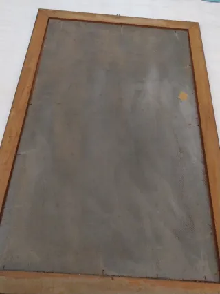 Cuadro antiguo San Antonio con Niño