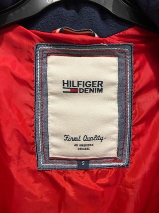 Piumino Tommy Hilfiger Donna Blu Taglia S