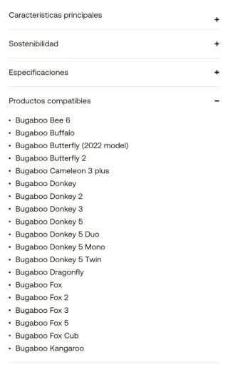 Patinete Bugaboo Nuevo Modelo