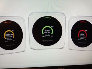 Monitor Aire Honeywell Riesgo Transmisión