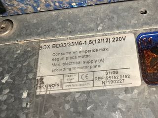 Turbina industrial exterior