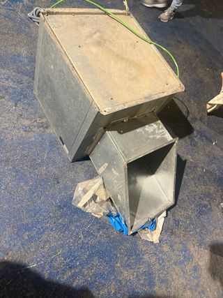 Turbina industrial exterior