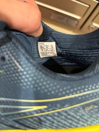 Asics PureGel Ziruss 6 Zapatillas Running Azul/Ama