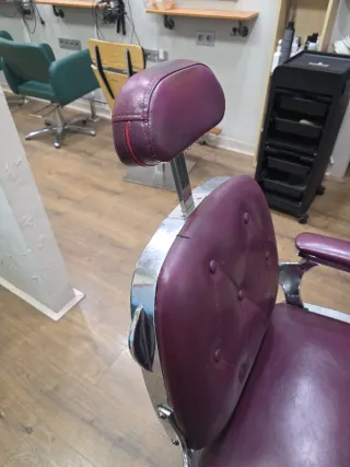 Sillón de barbero