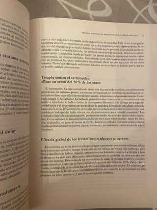 Tratamiento de hábitos nerviosos