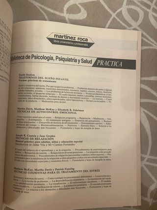 Tratamiento de hábitos nerviosos