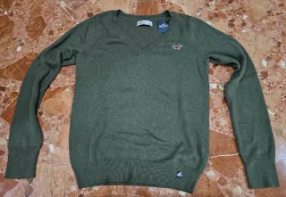 Jersey Hollister Verde Talla S