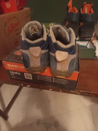 Botas de seguridad ISSA Talla 47 (2 pares)