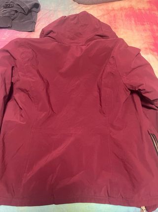 Chaqueta Hollister Morada con Forro Polar