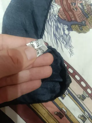 Pañuelo 100% Seda diseño náutico