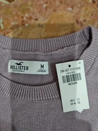 Jersey Hollister Rosa Talla M