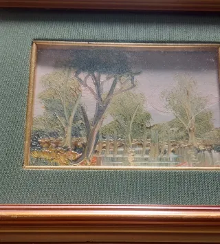 Set 3 Quadri Dipinti a Olio