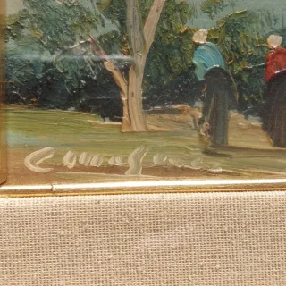 Set 3 Quadri Dipinti a Olio