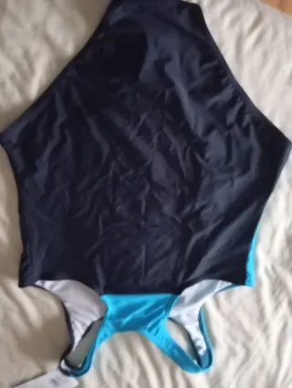 Bañador mujer Sesto Senso turquesa y azul