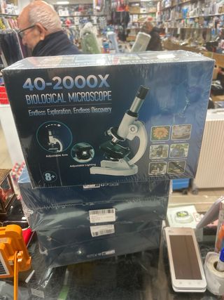 Microscopio Metálico 40-2000x