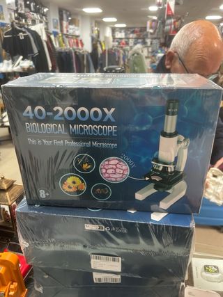 Microscopio Metálico 40-2000x