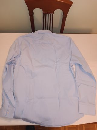 Camisa Jack & Jones Slim Fit Azul Talla XXL