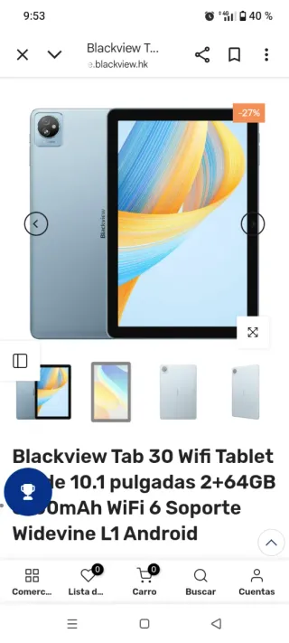 Blackview Tab 30 Wifi Tablet