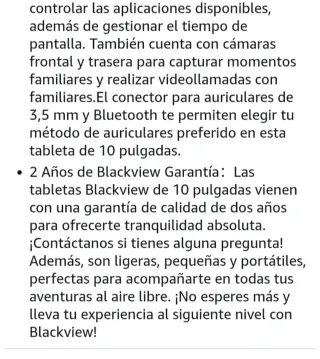 Blackview Tab 30 Wifi Tablet