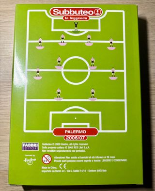 Subbuteo La Leggenda Team Squadra Palermo 2006/07